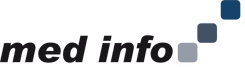 Logo der med info GmbH